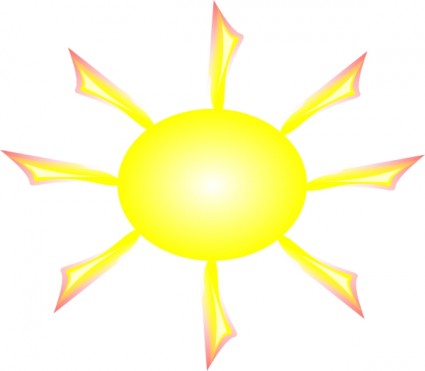 Clipart Rayon De Soleil.