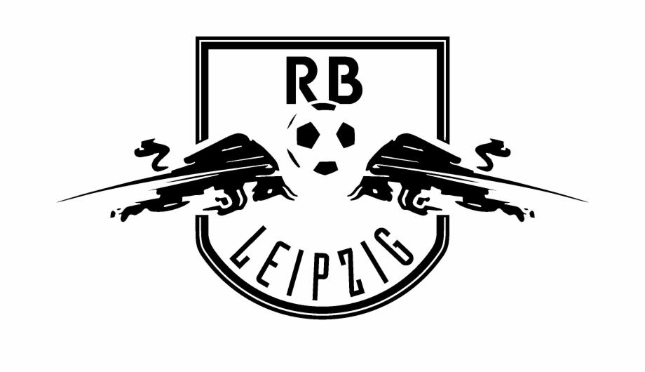 Red Bull Leipzig Logo Black And White.