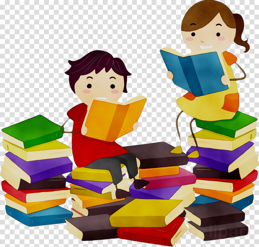 Child Reading Book clipart.