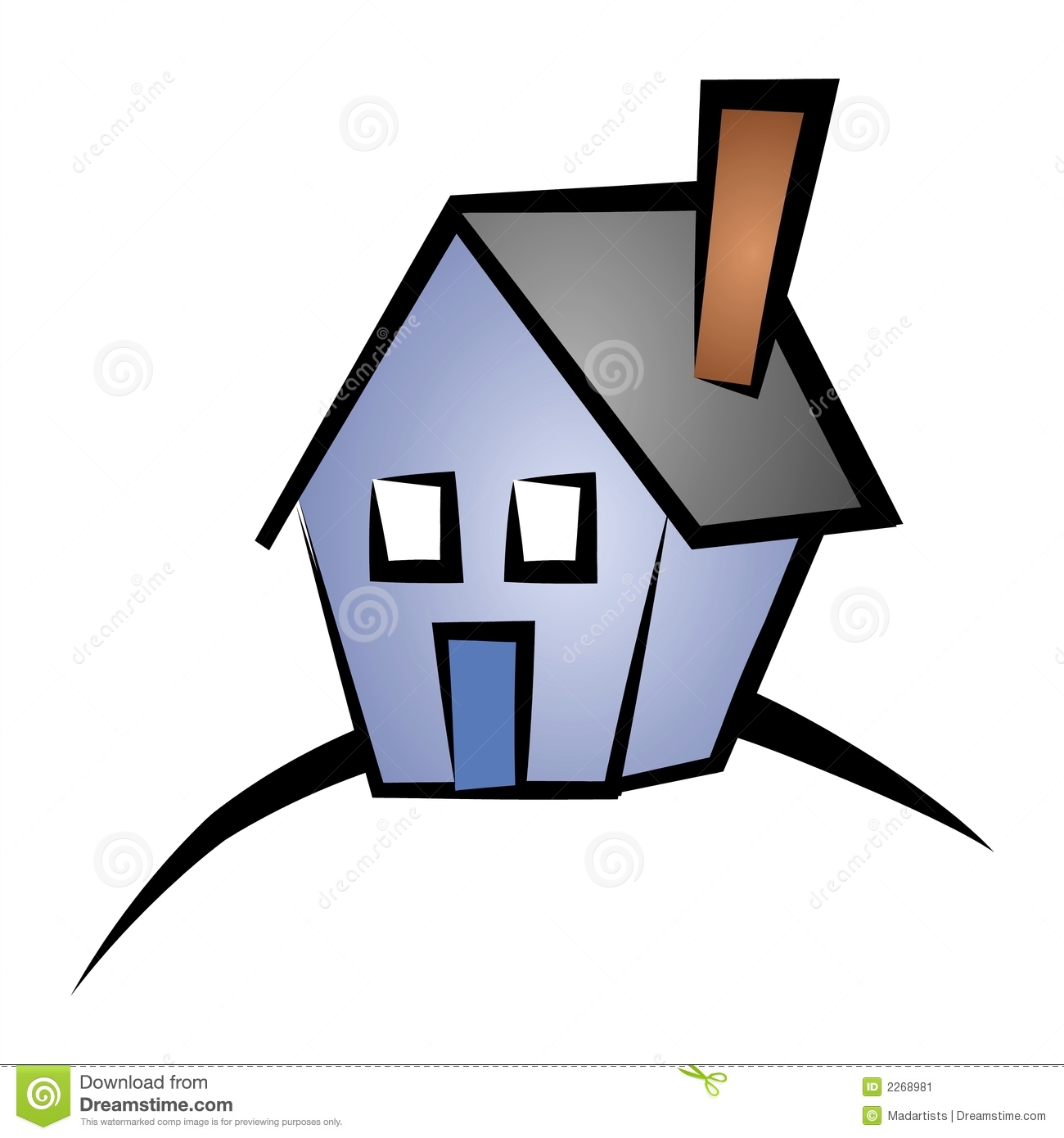 Real Estate Houses Clipart Free.