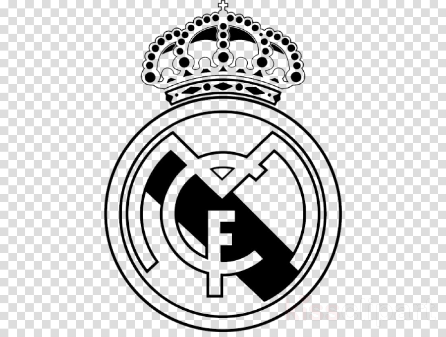 Real Madrid Logo clipart.