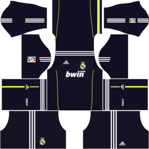 Real Madrid Kits 2010/2011 Dream League Soccer.