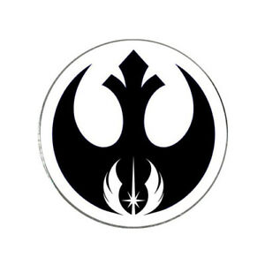 Details about Star Wars Rebel Jedi Logo Golf Ball Marker.