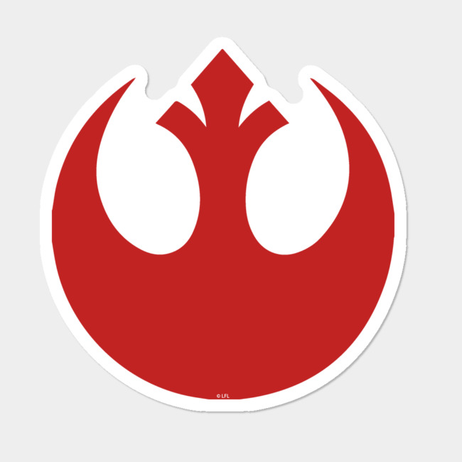 star wars rebellion logo decal