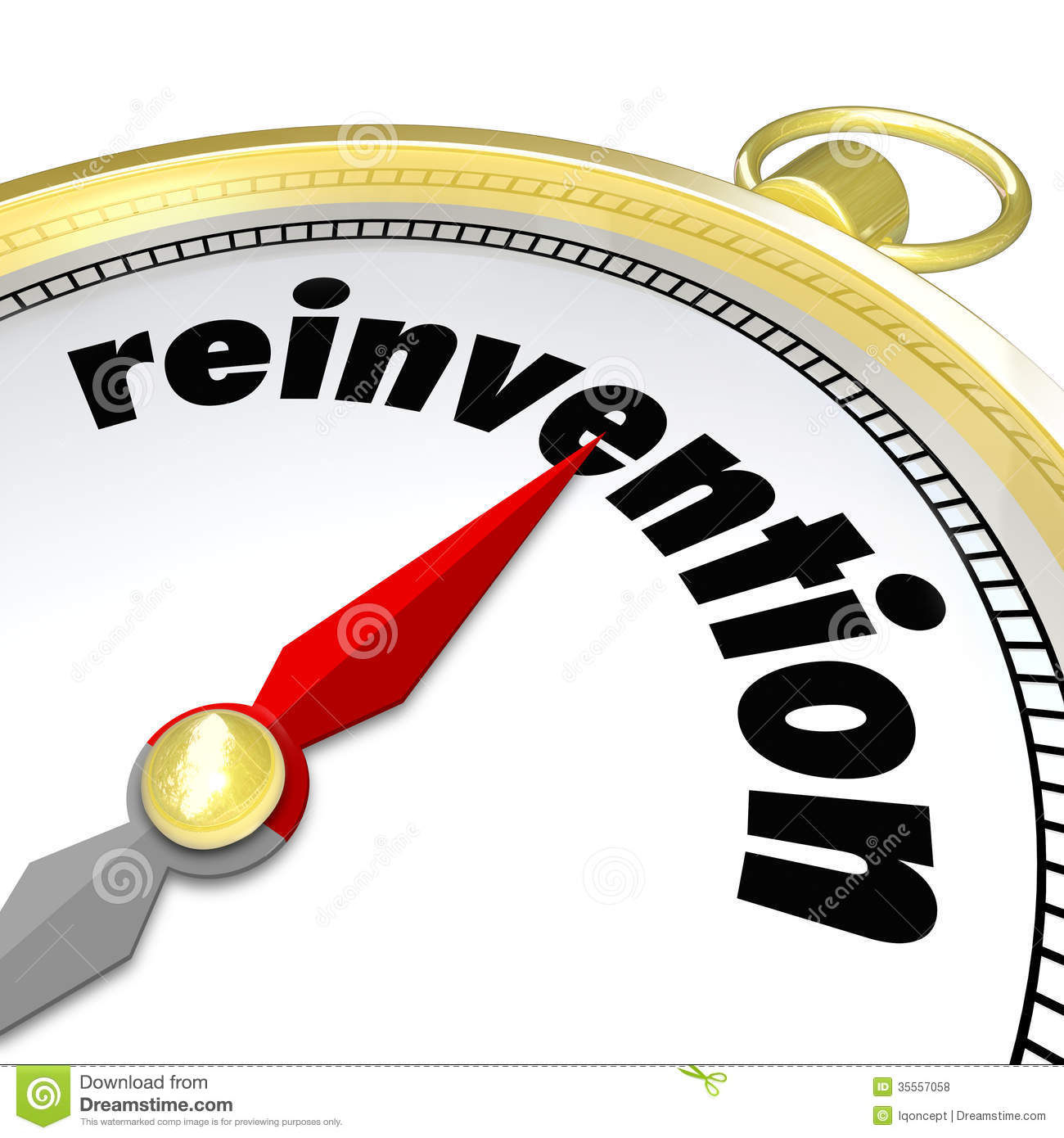 Reinvention Product Package Box Renew Refresh Revitalize Stock.