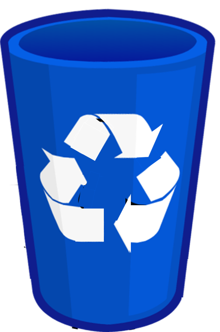 Blue Recycle Bin Png 2 » PNG Image #174574.