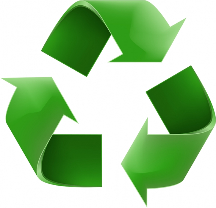 Recycle logo clipart.