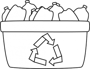 Plastic Recycling Clipart.