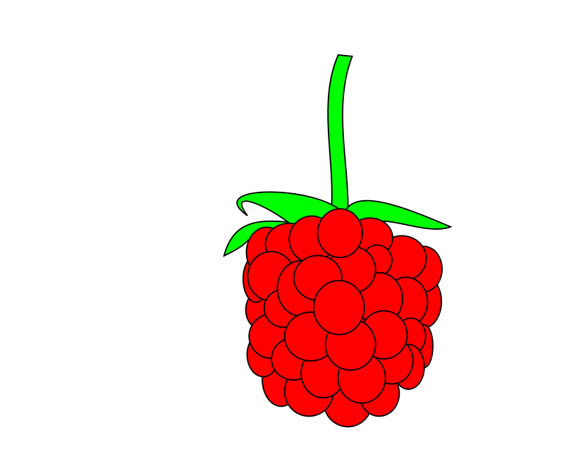 Red Berries Clip Art.