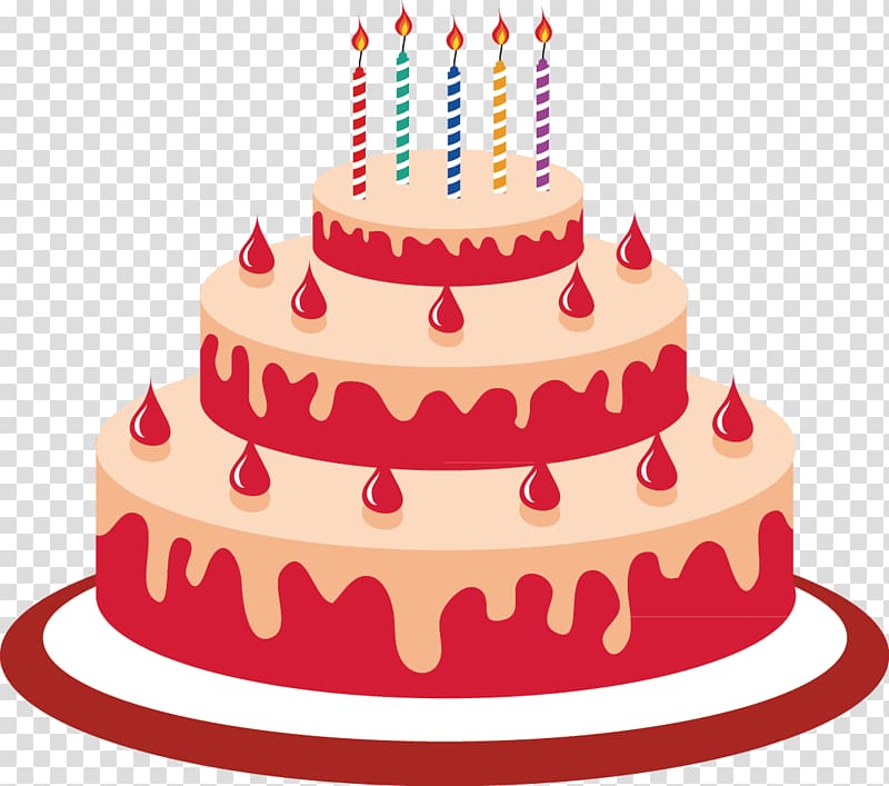 red birthday cake clipart 10 free Cliparts | Download images on ...