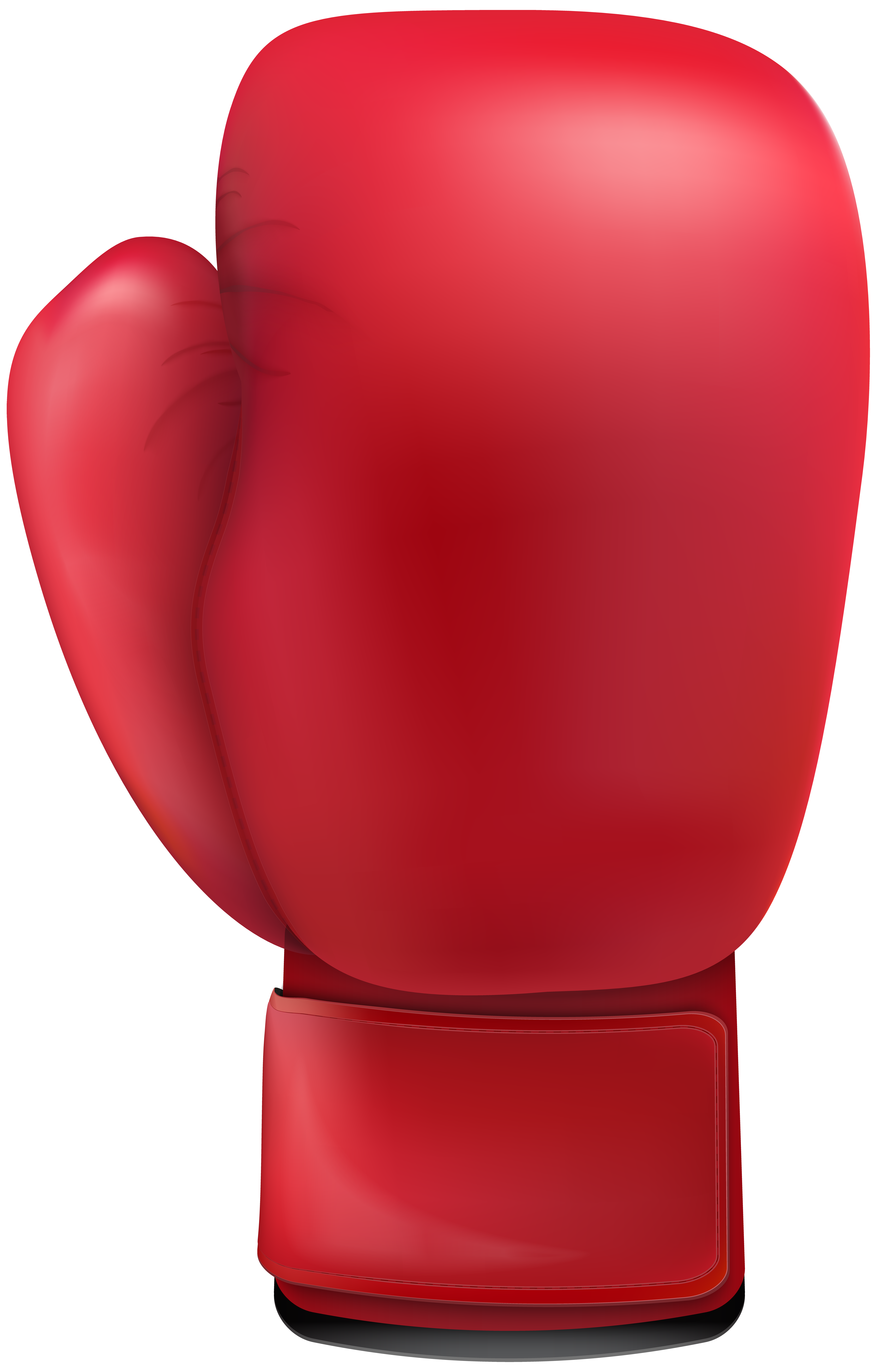 Red Boxing Glove PNG Clip Art.