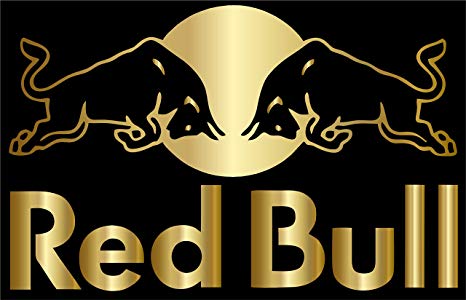 Redbull Logo (Gold).