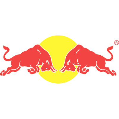 Red Bull Logo transparent PNG.