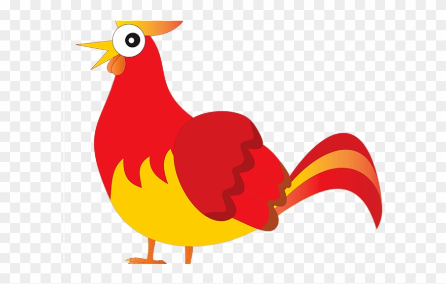 Chick Clipart Red Hen.