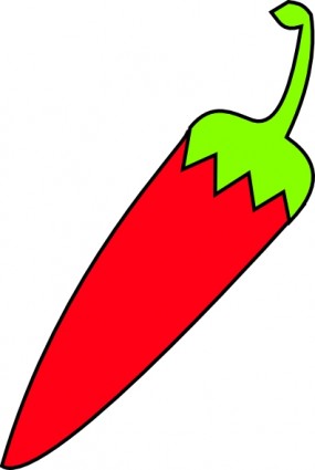 Red chili pepper clipart clipart kid image #40327.