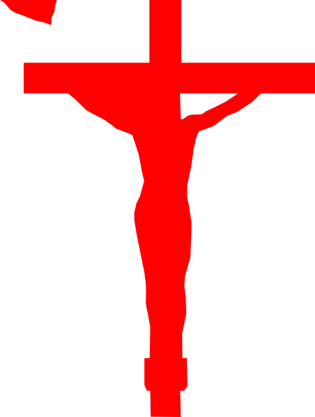 Red Christian Cross Clipart.