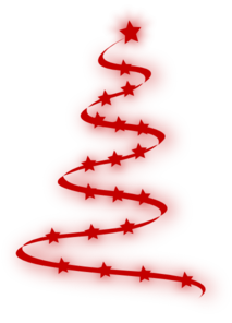 Red Christmas Tree Clip Art at Clker.com.