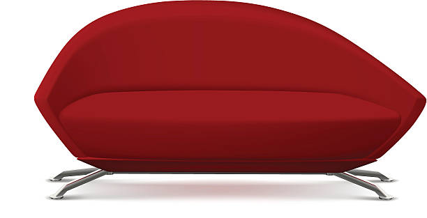 Red Sofa Clip Art, Vector Images & Illustrations.