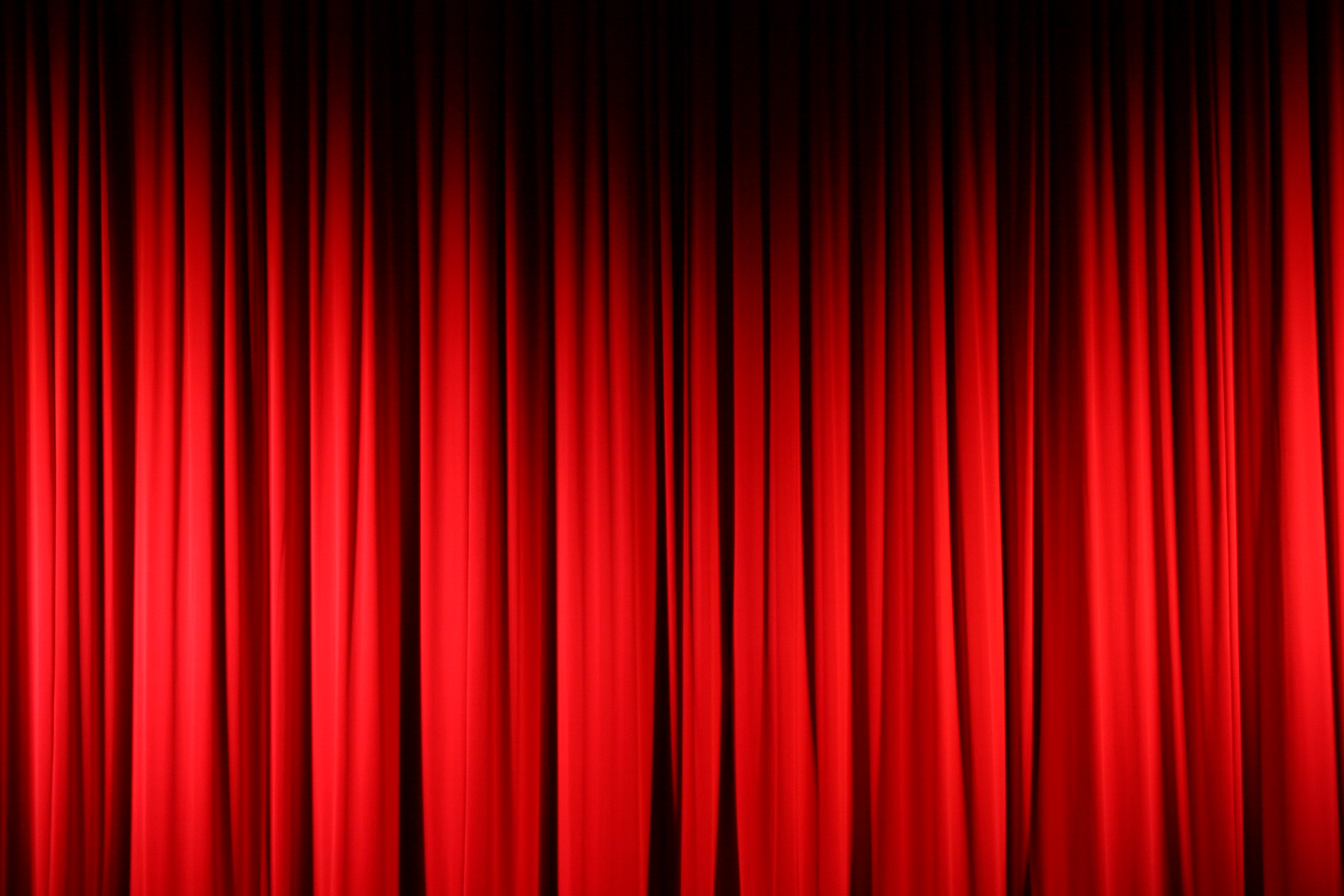 Just Red Curtains Clip Art.