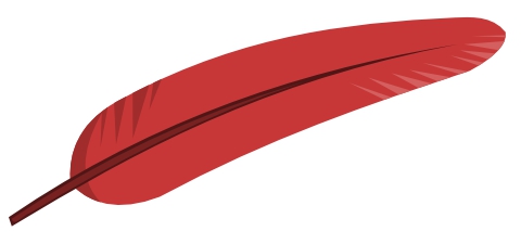 Red Feather Clipart#1964111.