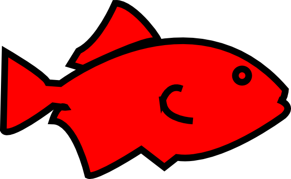 Red Fish Clipart.