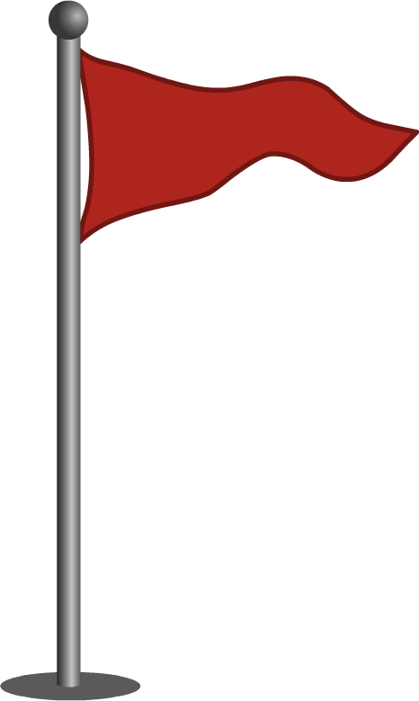 Red Flag Image.