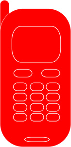 Cell Phone Clipart Image.