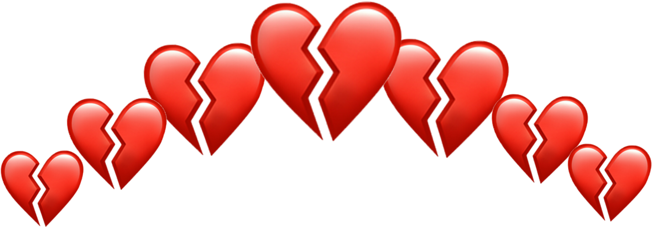 Broken Brokenheart Heart Hearts Crown Tumblr Red Heartr.