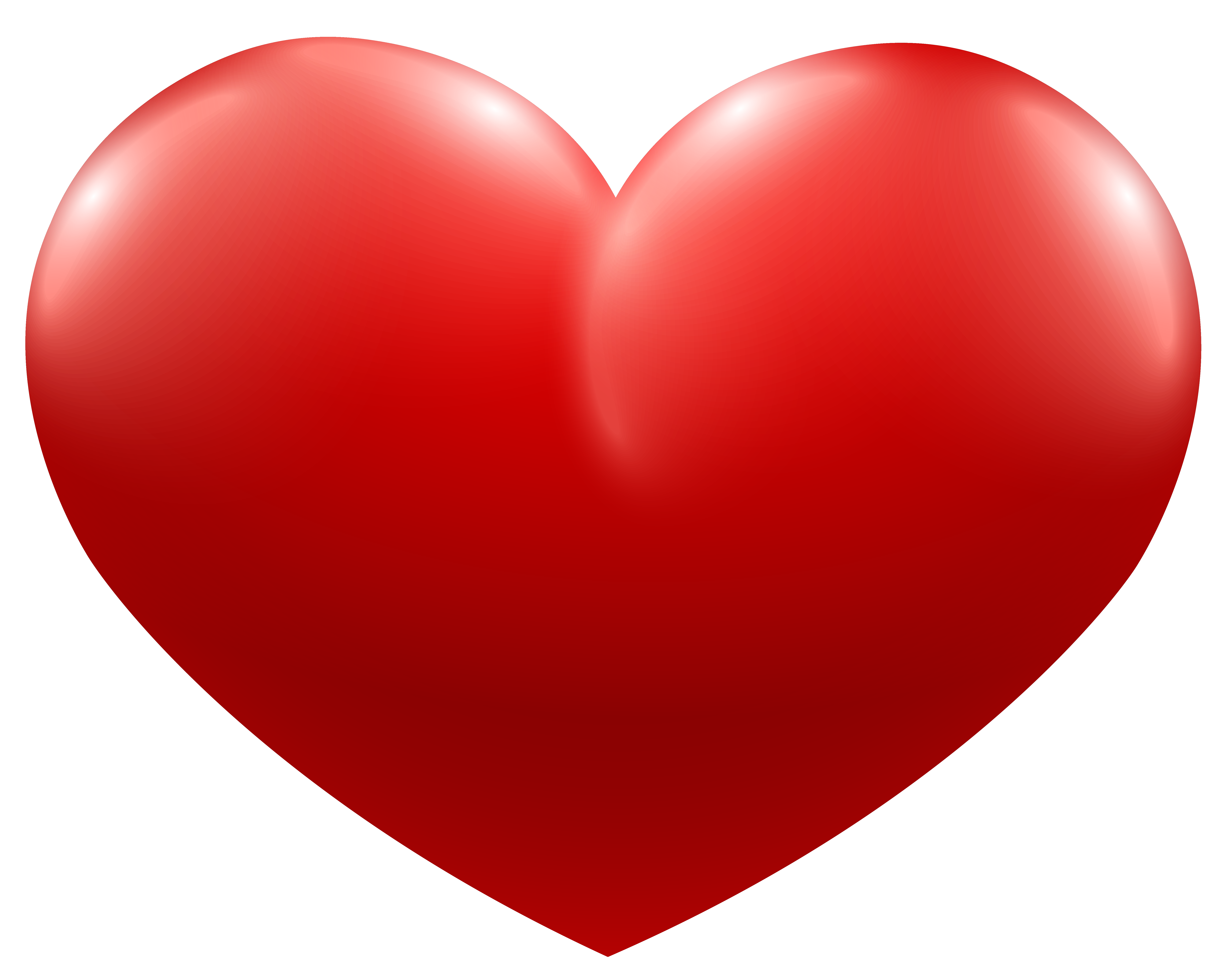Red Heart PNG Image.