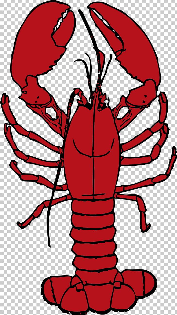 Red Lobster PNG, Clipart, Animals, Art, Artwork, Black And.