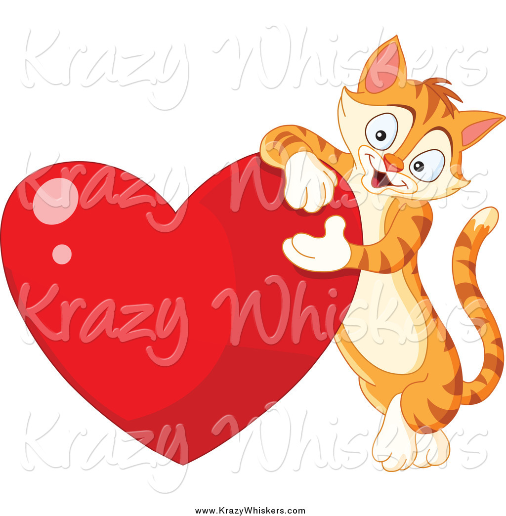 Royalty Free Stock Animal Designs of Orange Cats.