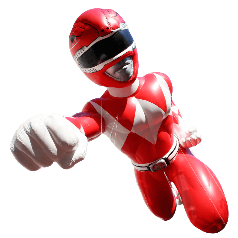 Red Mighty Morphin Power Ranger.