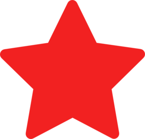 Red star PNG images free download.