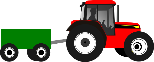 Collection of Tractor clipart.