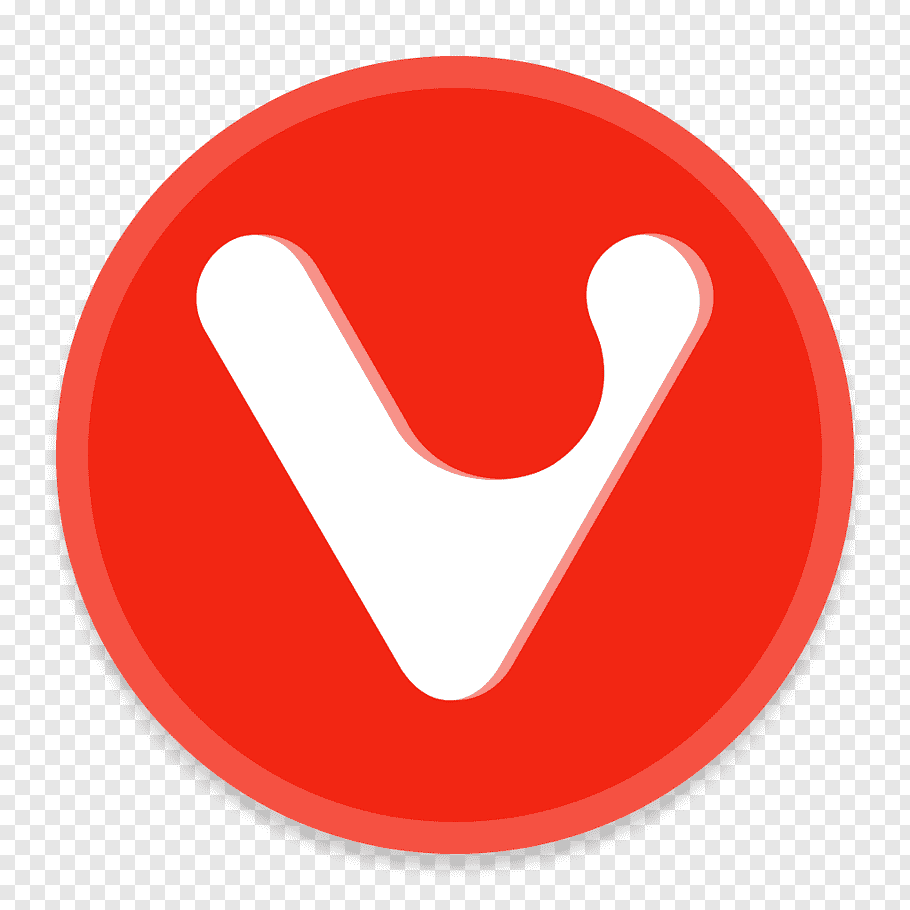 Red V logo, Vivaldi Web browser Computer Icons Opera.