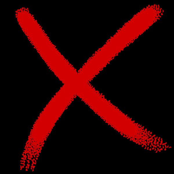2 Red X Logo.