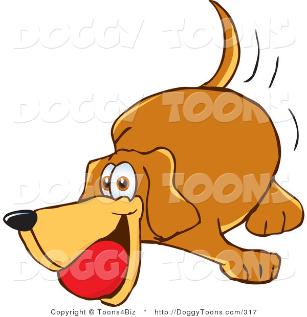 Reddish Brown Dog Clipart.