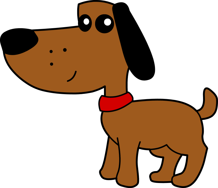 Reddish Brown Dog Clipart.
