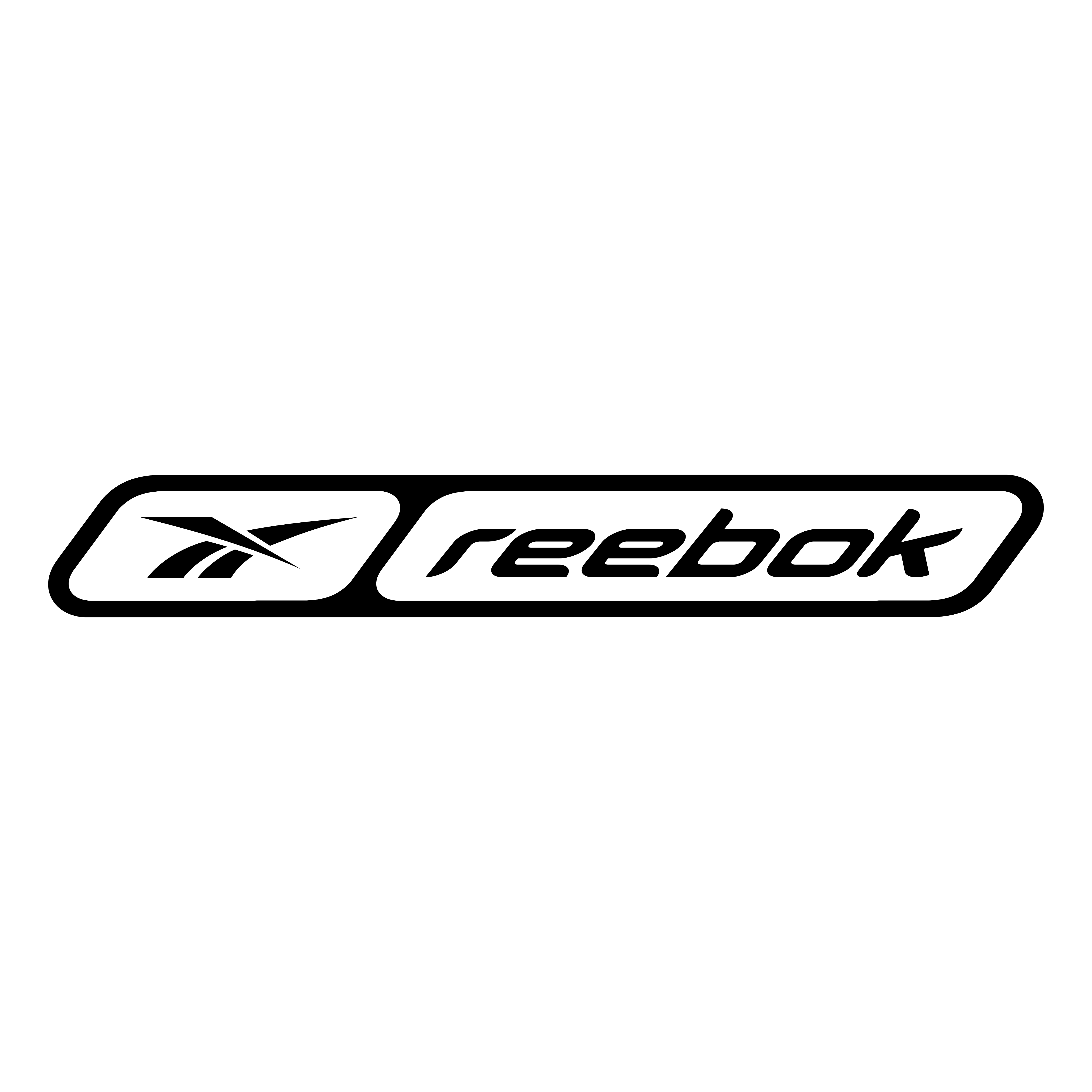 reebok linear logo