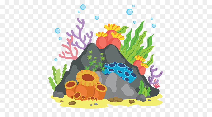 Coral Reef Background clipart.