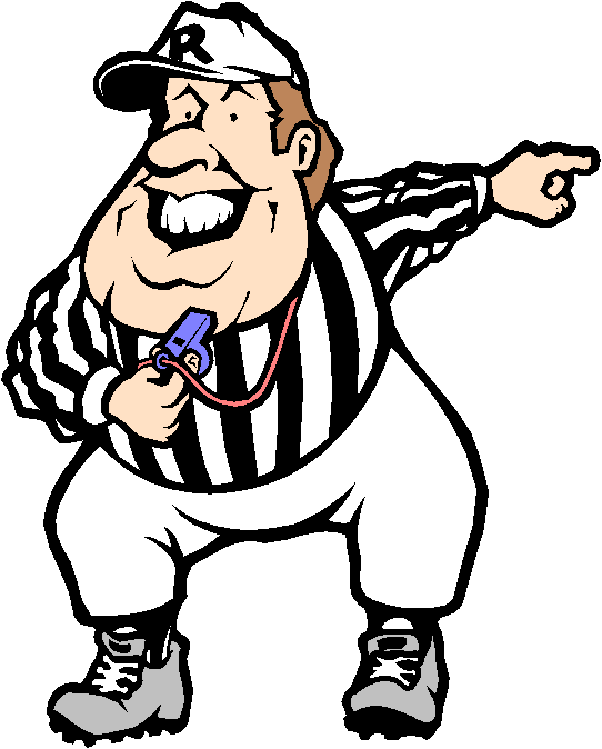 Football Referee Clipart.