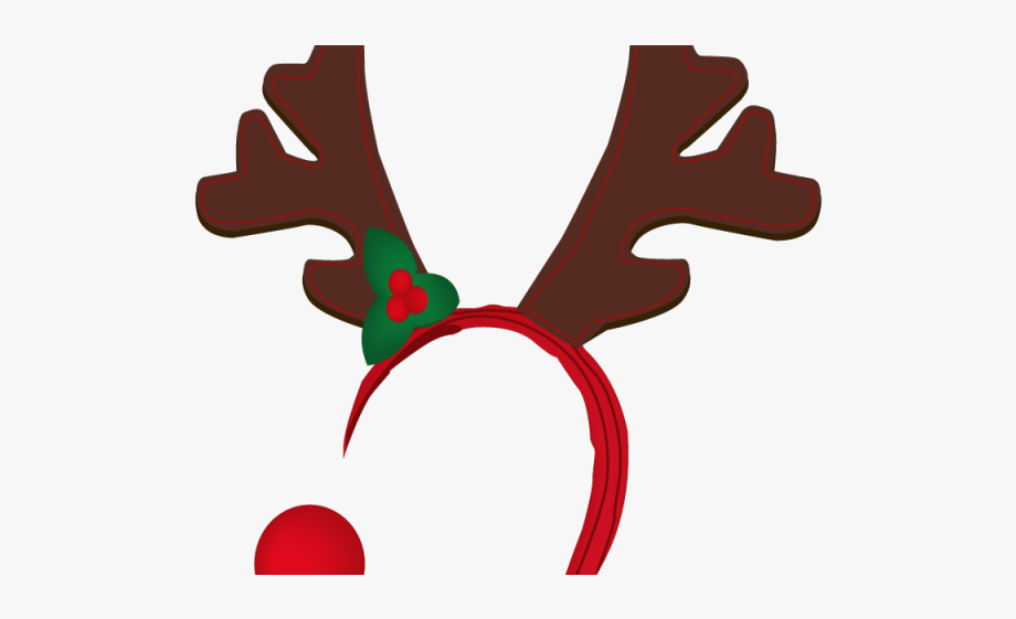 Antler Clipart Reindeer Antler Headband.