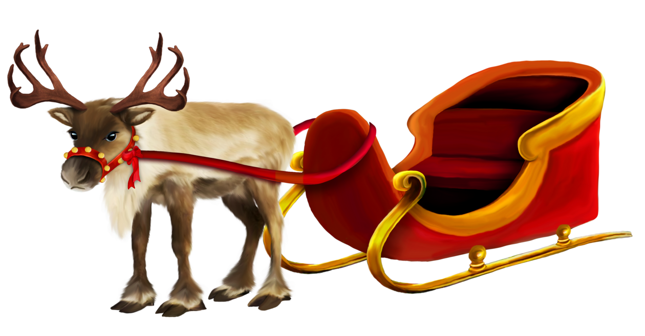 Free Clipart Santa Sleigh Reindeer 20 Free Cliparts Download Images On Clipground 2024