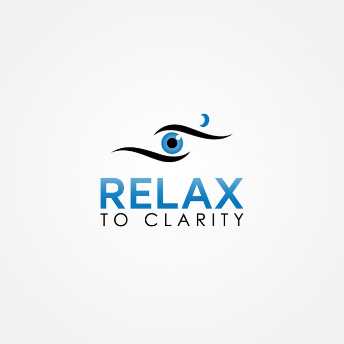 Relax to Clarity logo design.