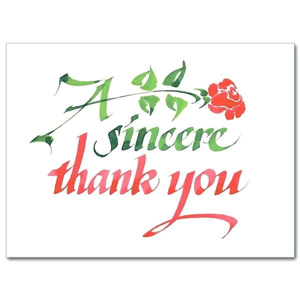 Religious Thank You Card Clip Art