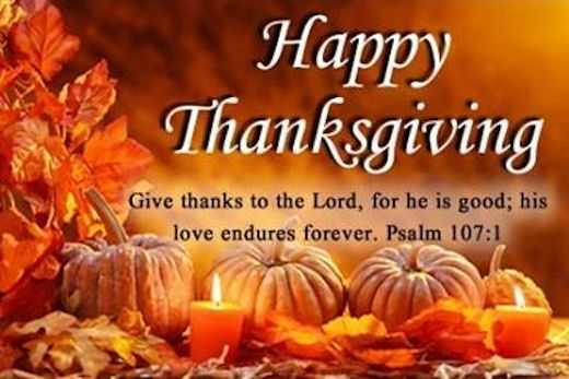 Happy Thanksgiving Religious Clipart.