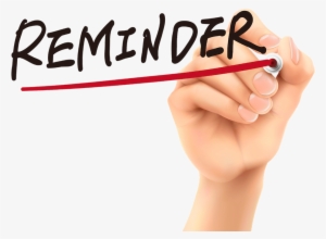 Reminder Png PNG Images.