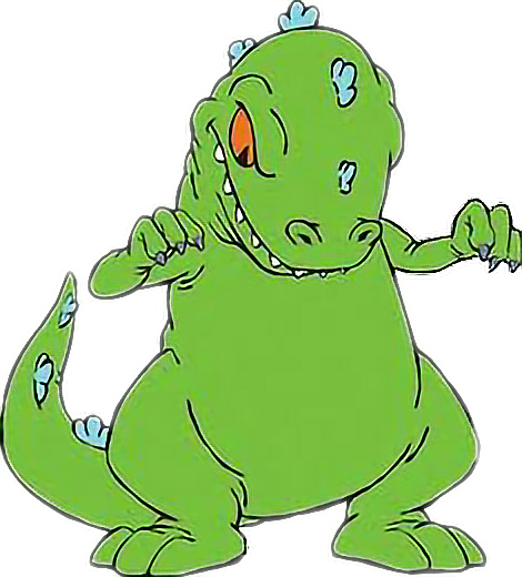 Freetoedit Reptar Rugrats Dinosaurio Sticker By Xavid - vrogue.co