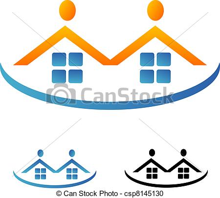 Residential structure team Stock Illustration Images. 67.