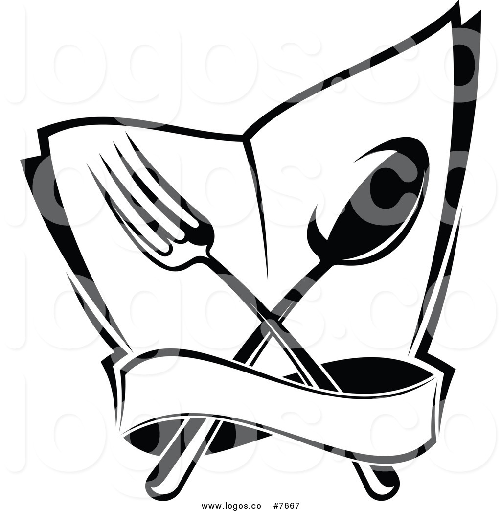 Royalty Free Clip Art Vector Logo of a Black and White.